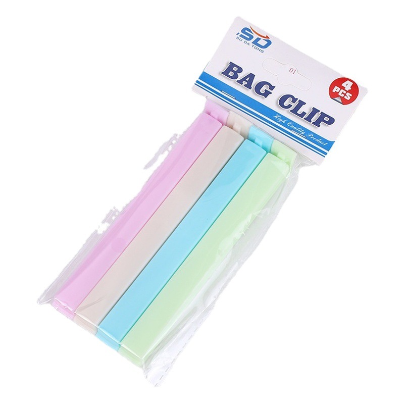 Japanese-style plastic bag sealing clip food tea sealing clip fresh snack bag moisture-proof sealing clip wholesale can be set