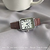 Brand small design advanced watch, retro square belt, quartz watches, high-quality style, light luxury style, 2022 collection