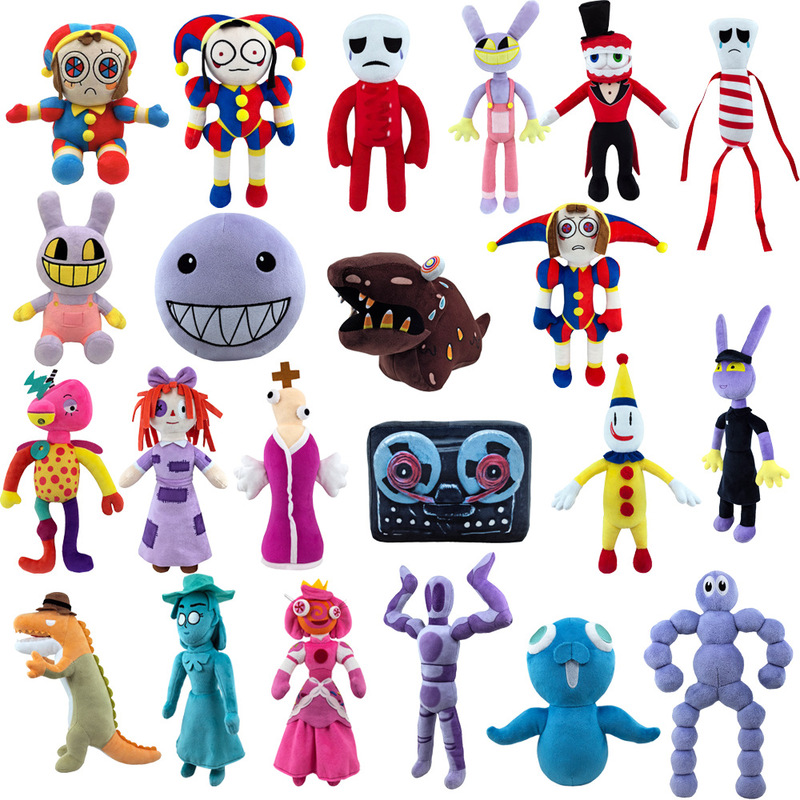 Cross Border New Product THE AMAZING DIGITAL CIRCUS Magic Figures Circus 2 Clown Plush