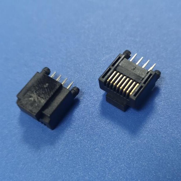 供应XLEP品牌工程变频器插板焊接式RJ45水晶头插头