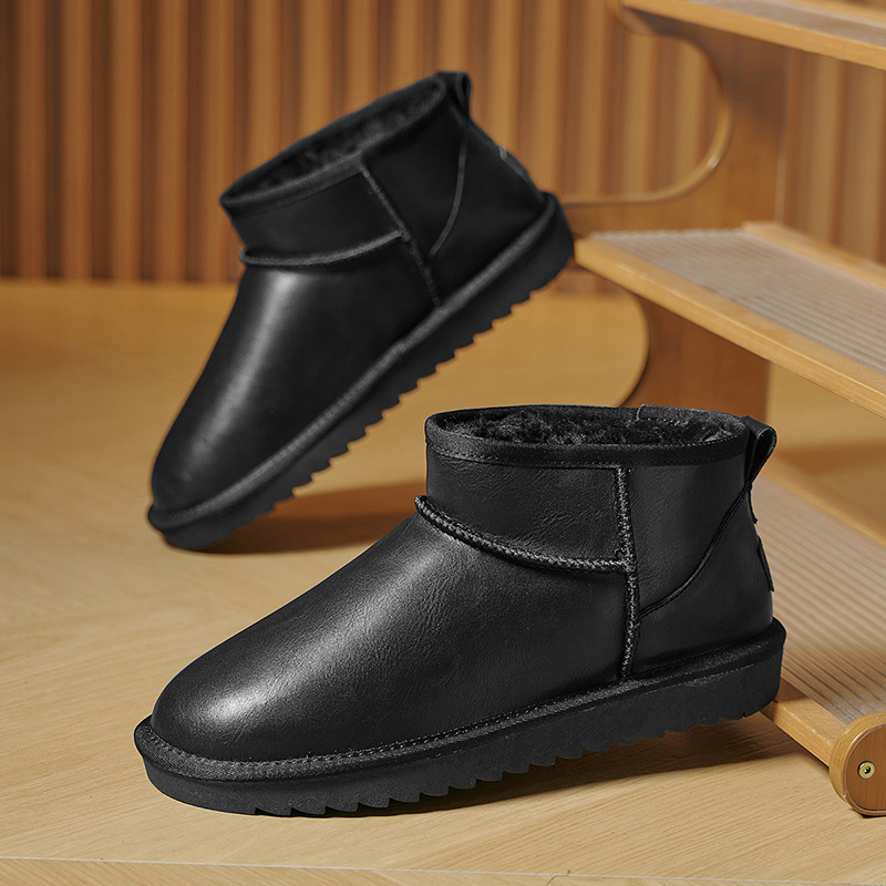 Trendy version—black—velvet and thickened—glossy—6109—8