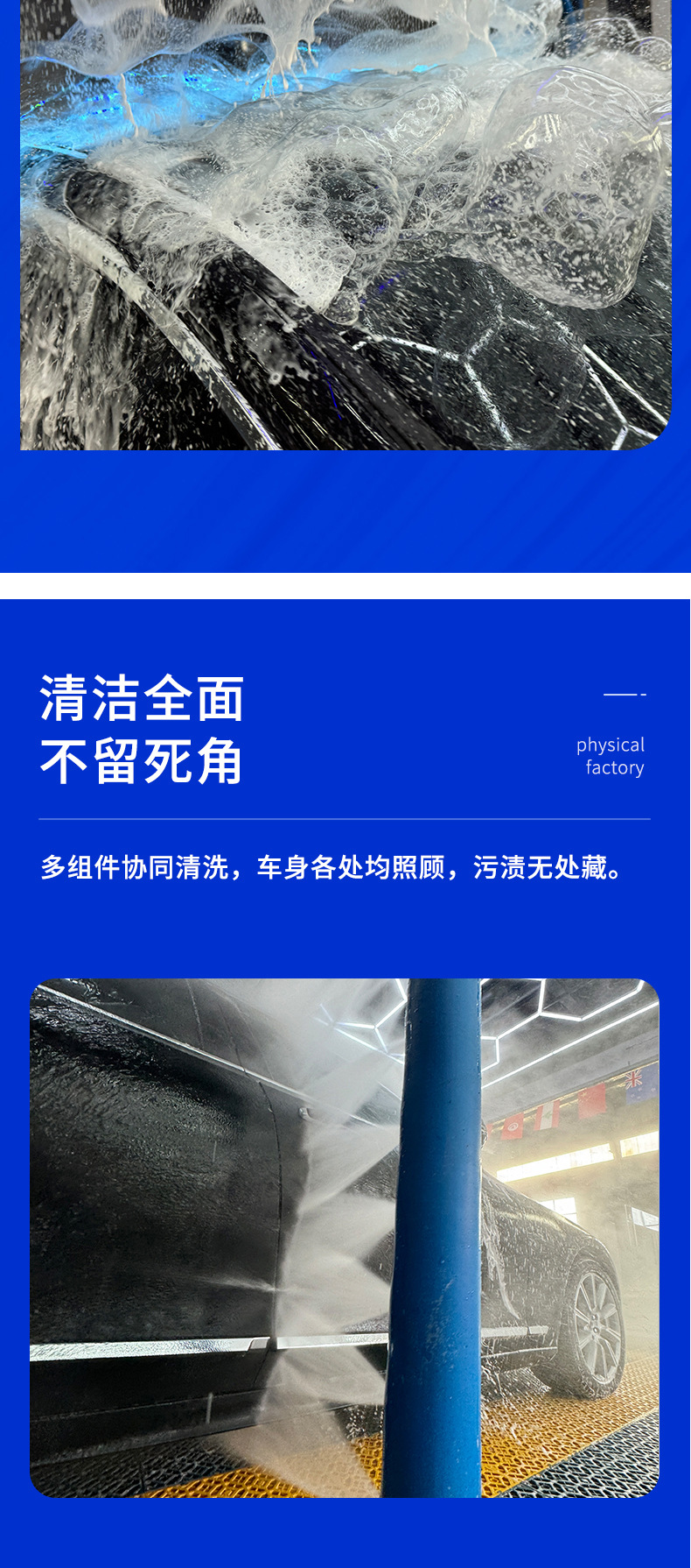 Cctv 7 Sets Broadcast Brand Fully Automatic Car Computer Car Washing Machine Washing and Protection All-In-One Equipment 24 Hours Self-Service
