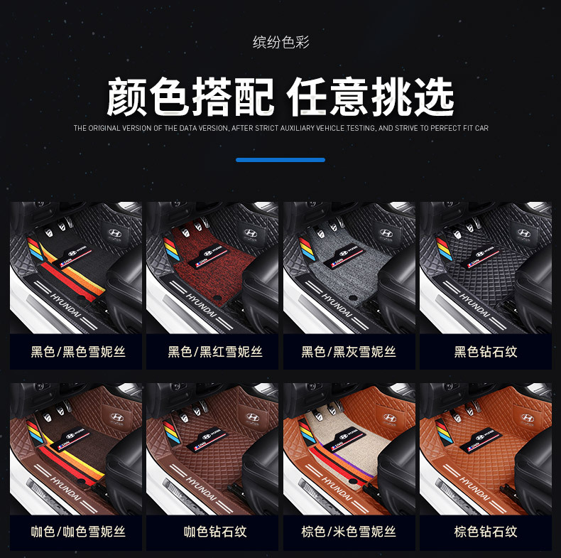 20 Beijing Leading Langting x35 Famous Figure Yuedong x25 New Tucson Special Full Encircled Car Mat