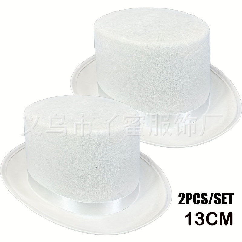 Juego de 2 piezas de Lincoln blanco no tejido