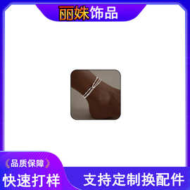 亚马逊跨境款银色夏季海滩脚链套装波光粼粼简约时尚脚饰