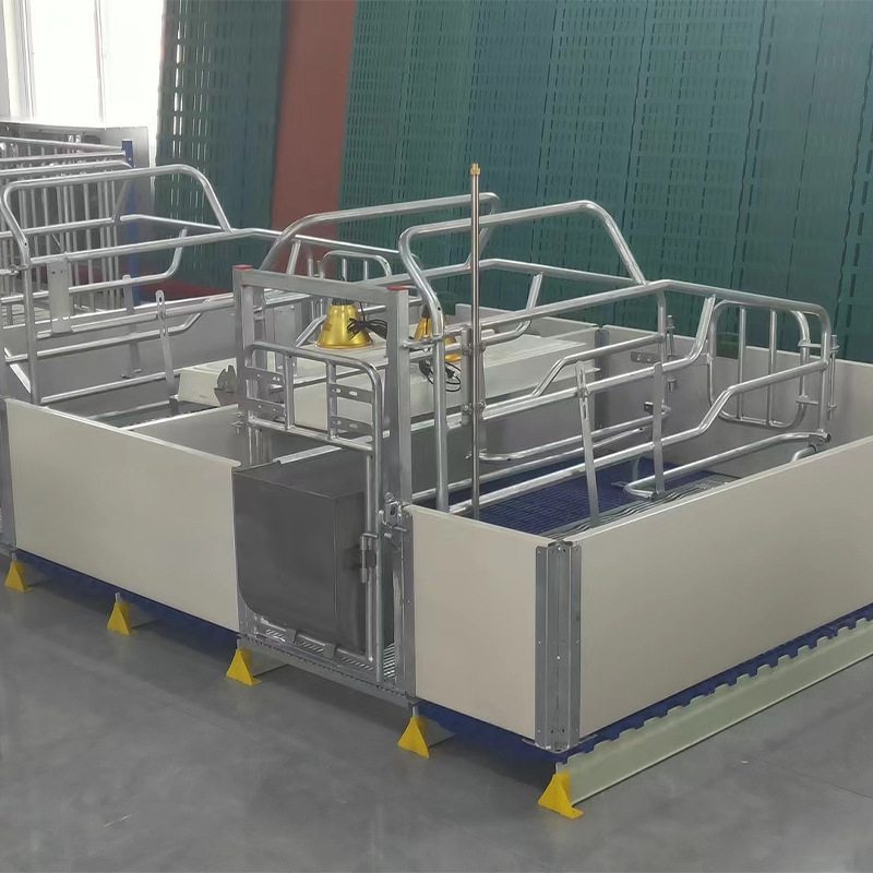 GB 2.5 Cama de parto de cerdas de estilo europeo Cama de parto de cerdas Cama de parto integrada Cama de parto de cerdos