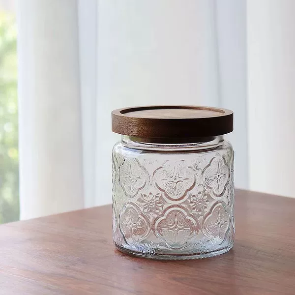 Hot sale 500ml sunflower + Acacia wood cover
