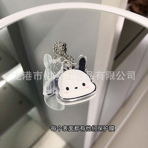 Cute Sanrio pendants, bags, bags, chains, keychains, accessories, decorations, DIY glitter acrylic