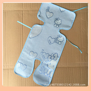 ⌒ Baby Stroller Mat, Stroller Infant Stroller Mat, Five-Point Stroller Mat, Kidsren's Stroller Ice Silk Mat