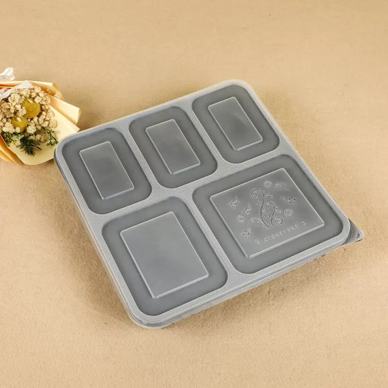 厂家定制一次性打包盒塑料带盖吸塑水果食物透明盒吸塑内托包装盒