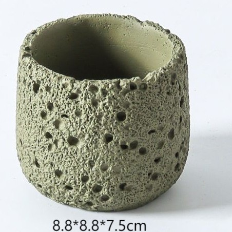 国境を越えたセメント宇宙の質感アロマキャンドルカップdiyキャンドルカップ空カップ拡香石無火雰囲気容器振り子