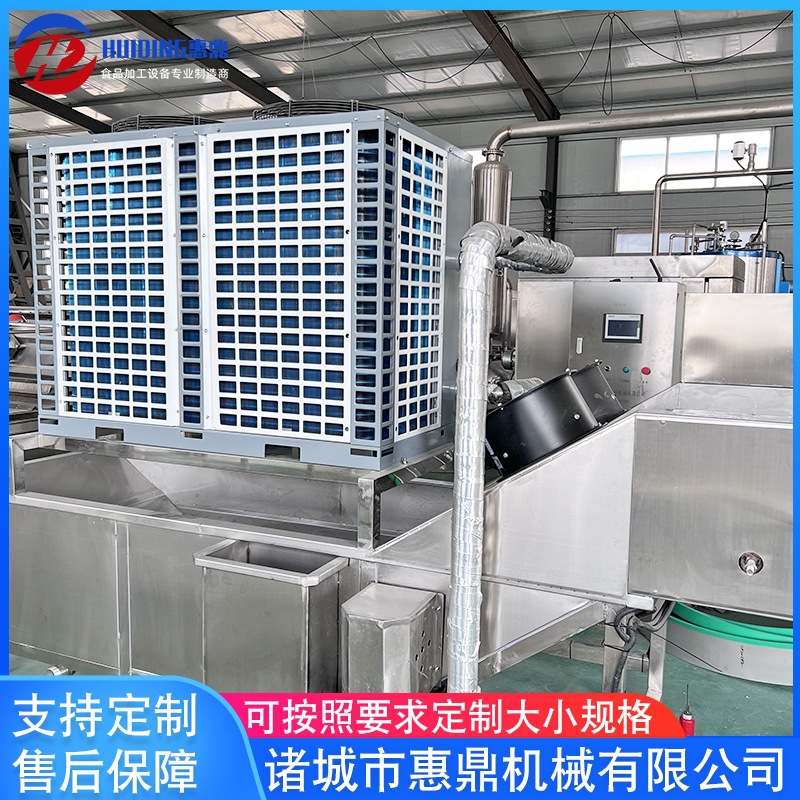 无需冰块挂冰  速冻食品挂冰流水线 连续式对虾挂冰机 厂家供应