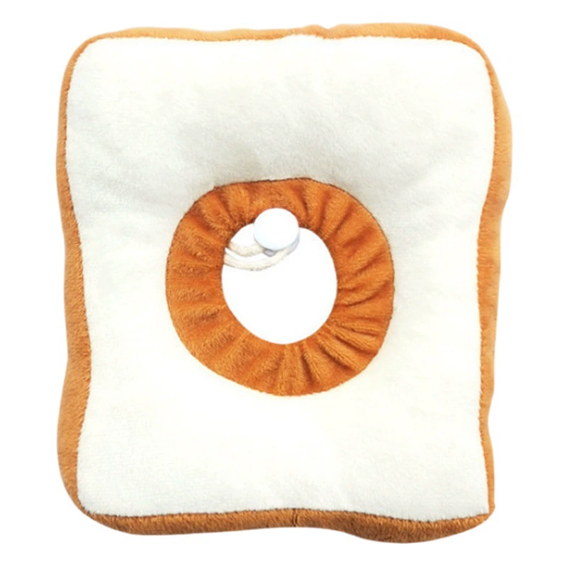 Элизабет Круг Регулируемый тост Хлеб Кошка Нейтеред Кошка Собака Мягкий ошейник Анти-лизать кольцо