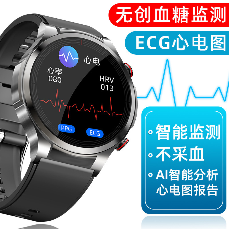Reloj Inteligente W11PRO con Monitorización de ECG, Temperatura Corporal, Presión Arterial, Oxígeno en Sangre, Fabricante de Relojes Inteligentes con Monitorización de Salud