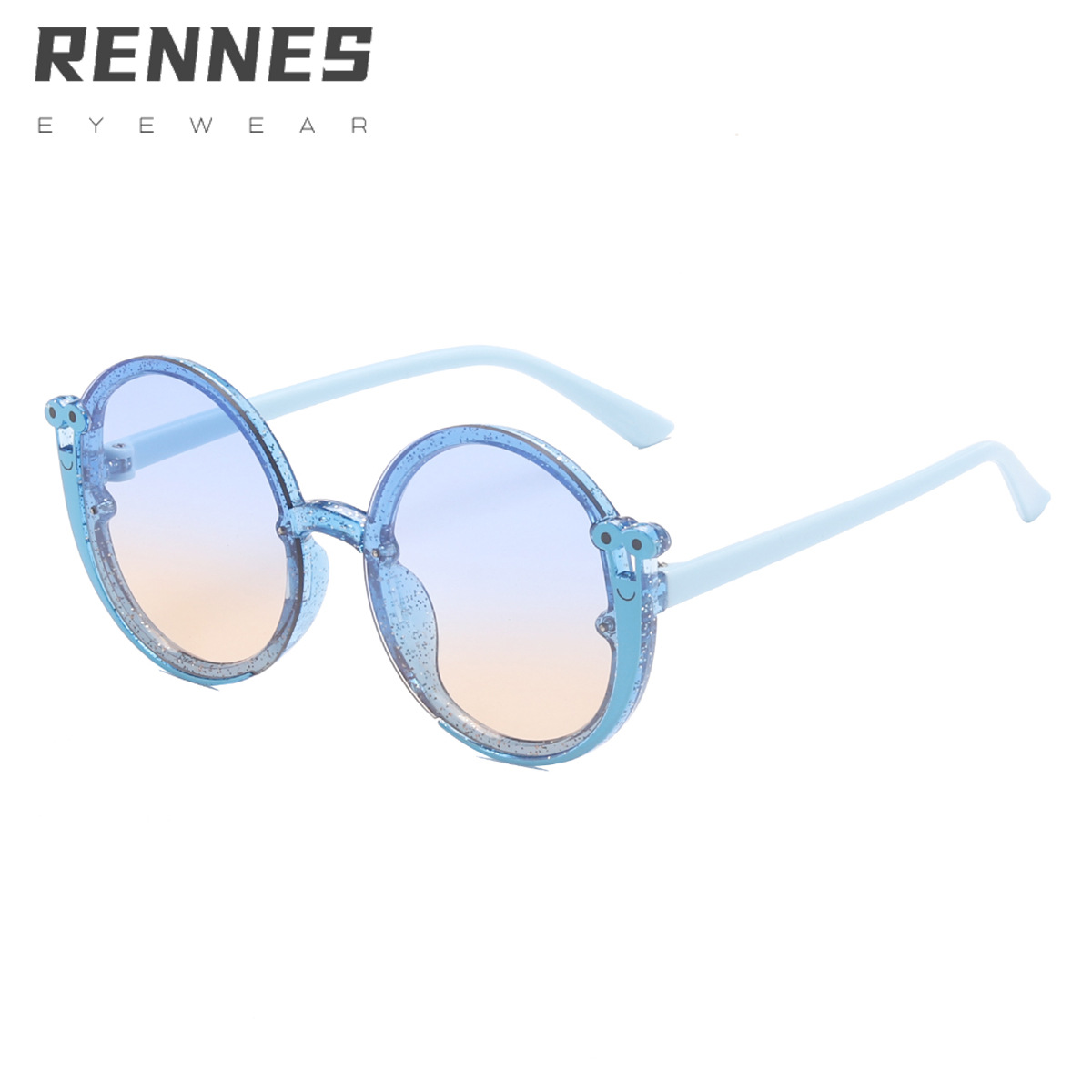 2022 nueva moda retro gafas de sol de serpiente pequeña para niños lindo multicolor protección UV gafas de sol para niños 61042