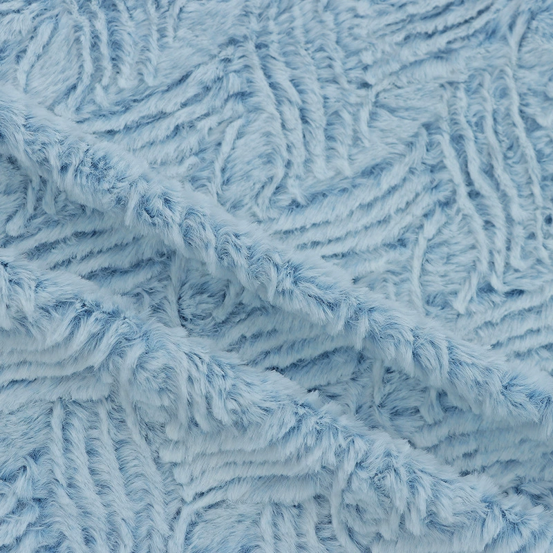 Spot frost color all -poly poly poly poly poly poly poly poly poly poly poem is edited by rabbit hair pressure flower fabrics autumn and winter clothing home spinning sofa pillow shoes and hat fabrics