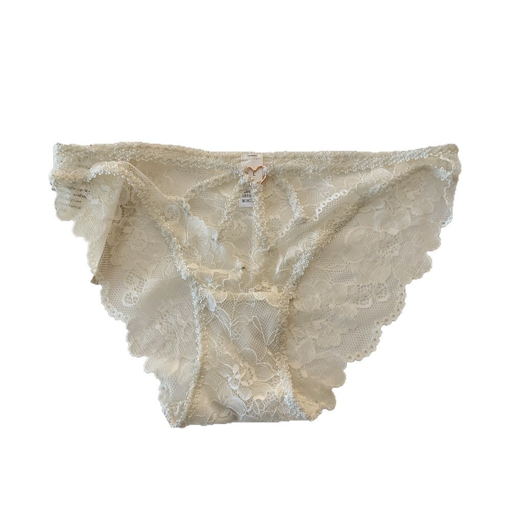 Nektar de primavera ~ nueva ropa interior de encaje de mujer pura, sexy, pantalones cortos huecos, pantalones de entrepierna de algodón para niñas image 6