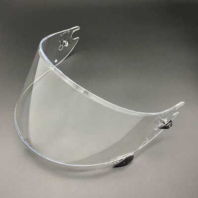 Suitable for Shark Race R Pro Gp Lenses Lorenzo Reading Large Tail Electroplated Helmet Lenses Sun Protection Glasses (Dəbilqə (Kaska) aksesuarları) - transparent