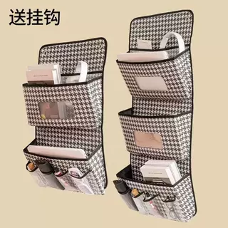多功能收纳挂袋门后墙上布艺家用寝室衣柜床头多层杂物生活用品储