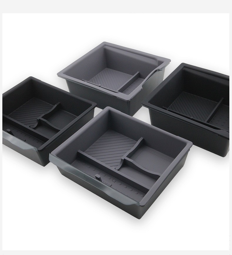 Suitable for Tesla's New Version Modely3Yl Central Control Armrest Box Storage Box Tesla Set 3W Storage Box