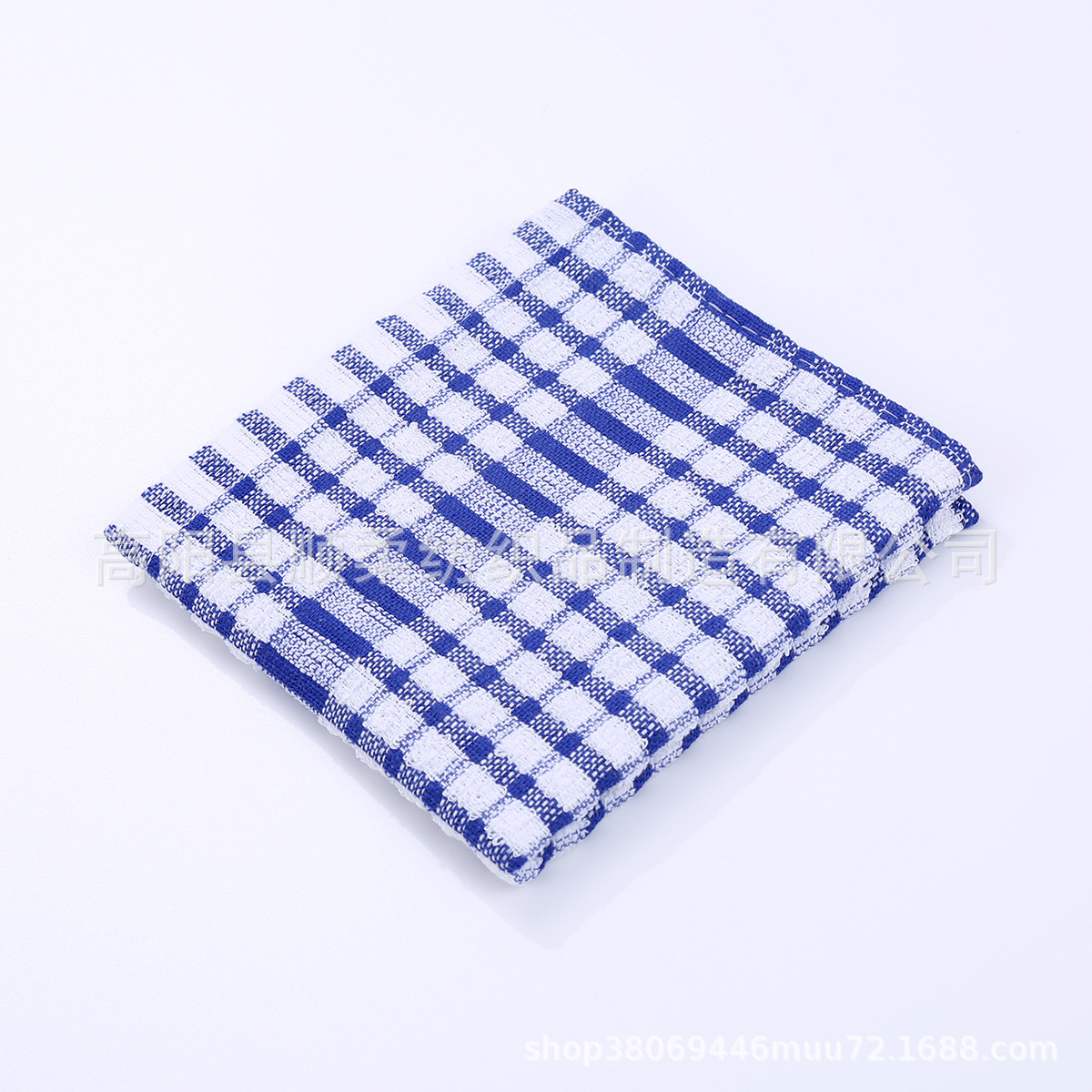 TEMU algodón toalla de té etiquetado transfronterizo spot multifuncional toalla de cuadrícula para el hogar espesar cocina toallas de limpieza de mesas lavavajillas image 7