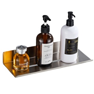 Bathroom Toilet 304 Stainless Steel Bathroom Rack Toilet Corner Storage Rack Single and Double-layer Rack