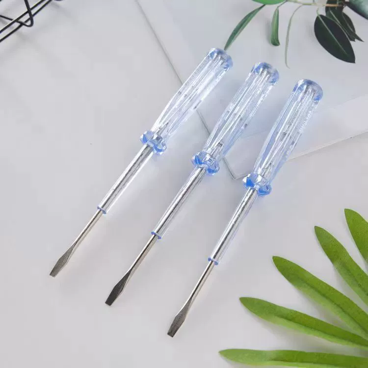 Фабрика прямых продаж электрическая ручка с неоновой головкой отвертка один юань два юаня