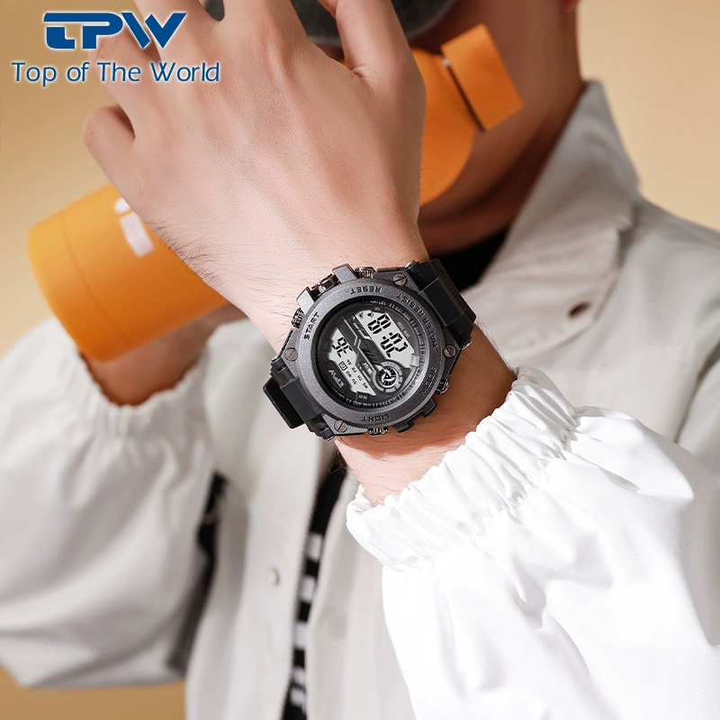 Trend travel electronic fashionable universal waterproof watch, simple and elegant design