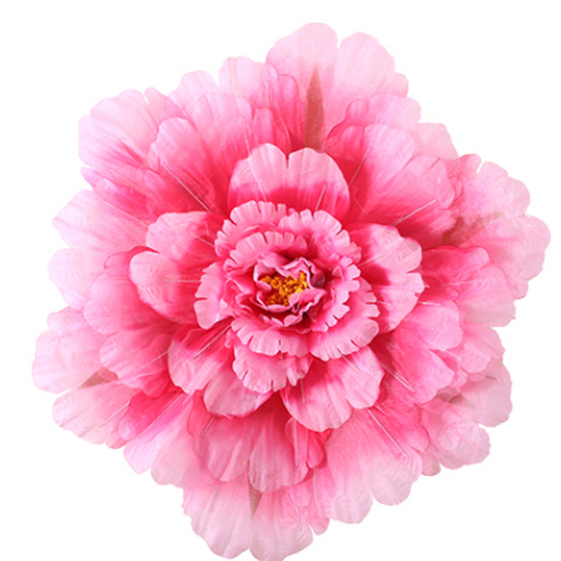 Silk Flower Dance Hand-Held Peony Flower Umbrella Kindergarten Dance Performance Hand-Held Flower Hand-Held Flower Performance Props Manufacturer