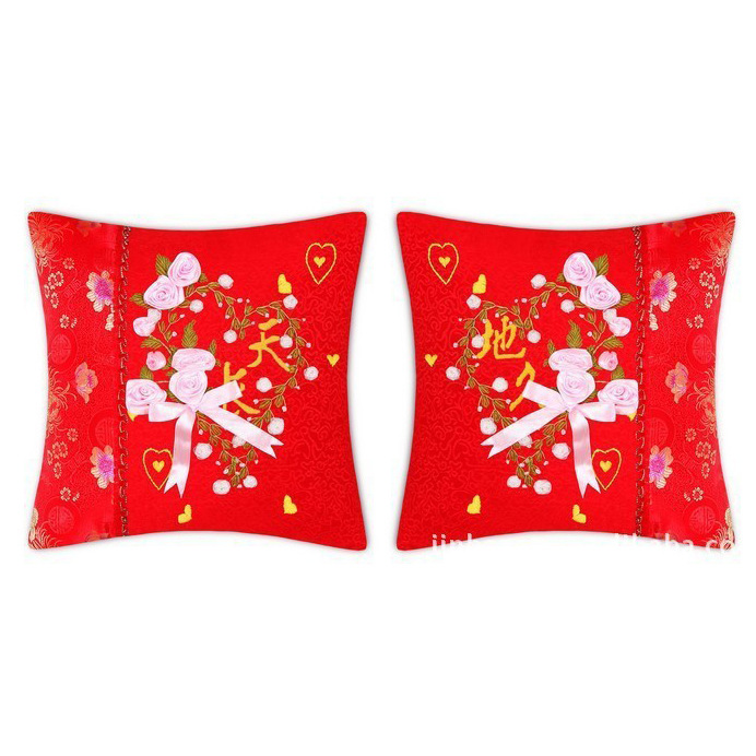 Jinhao bordado fábrica al por mayor hecho a mano bordado Cruz puntada DIY cinta bordado cojín almohada Guangzhou 04