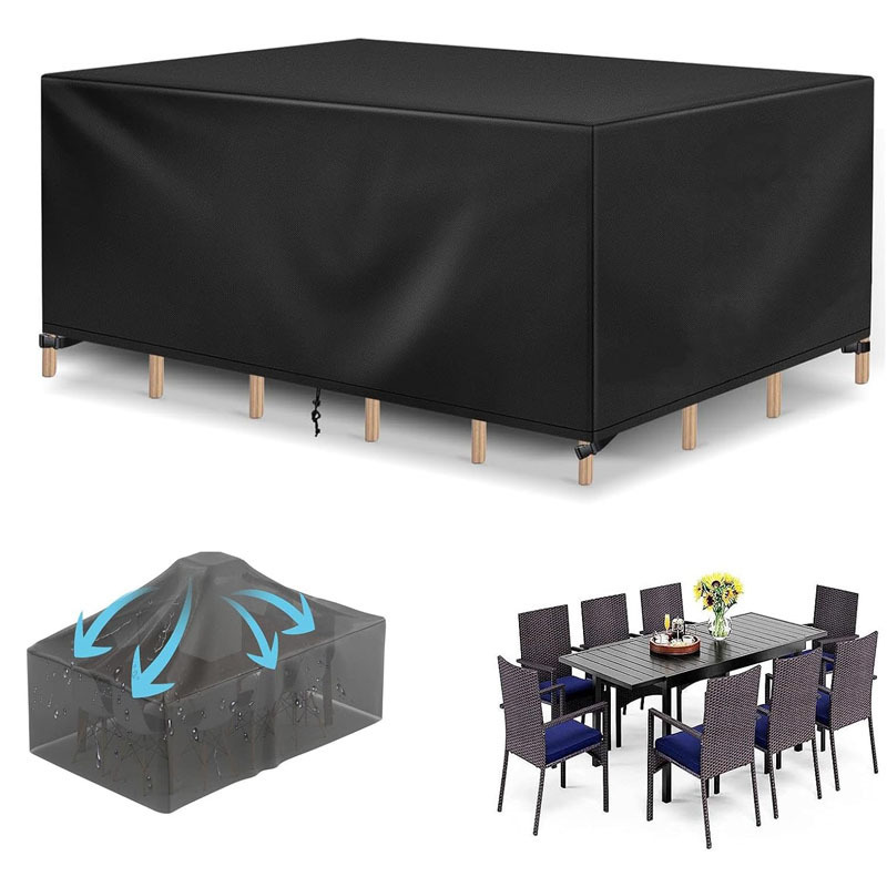 210D Outdoor Furniture Cover Garden Dust-proof Waterproof Sunscreen Protective Cover Courtyard Table Furniture Cover Barbecue Cover 210D Outdoor Furniture Cover Garden Dust-proof Waterproof Sunscreen Protective Cover Courtyard Table Furniture Cover Barbecue Cover