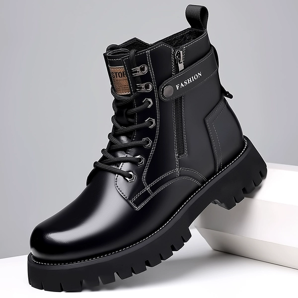 10010 black single shoes flat bottom model