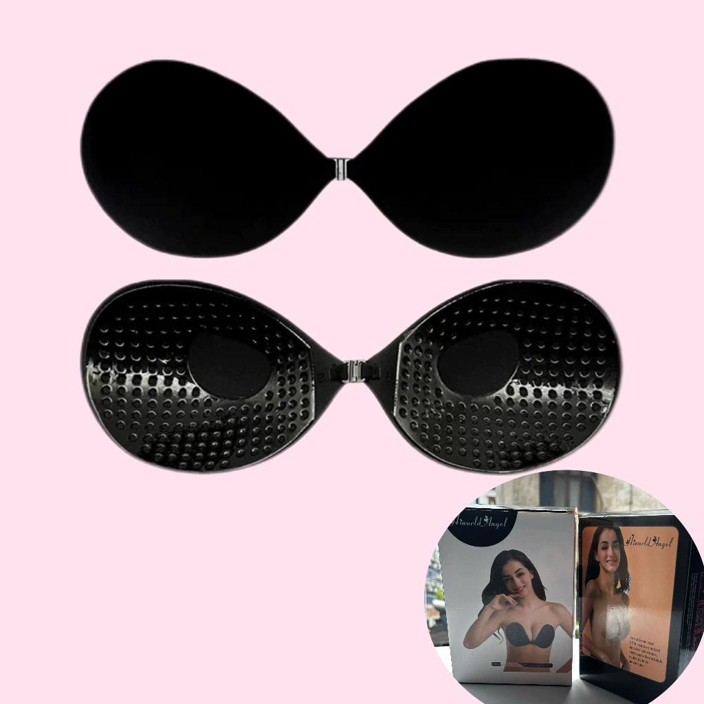 Nipple stickers silicone thin breathable — invisible adhesive bra pads, sizes A–D, 0.5 cm