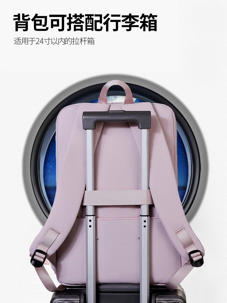 Nuevas bolsas de computadora para mujeres de negocios, mochila de hombro ligera a prueba de derrames, 16 pulgadas, bolsas de ocio, bolsas escolares