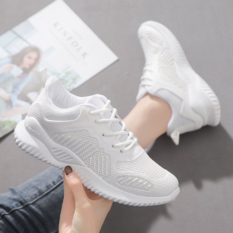 2023 primavera y verano nuevos zapatos deportivos para mujer Alpha pequeños zapatos para correr de coco zapatos de mujer zapatos casuales de malla única mujer a005