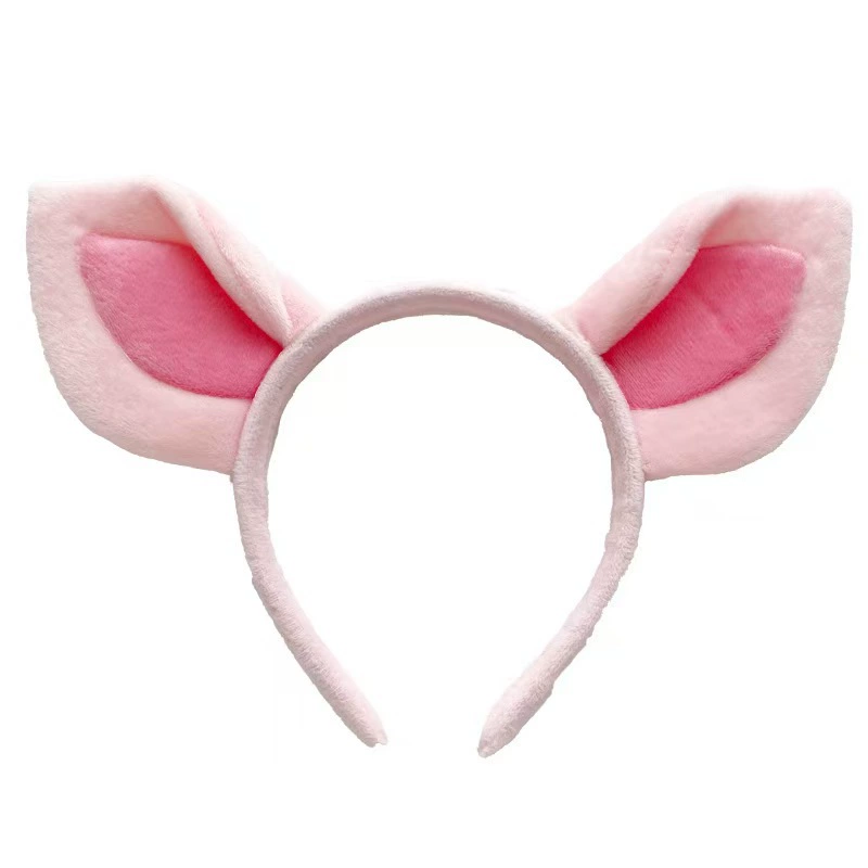 Cute cartoon fuchsia headband, funny hairpins, hair accessory