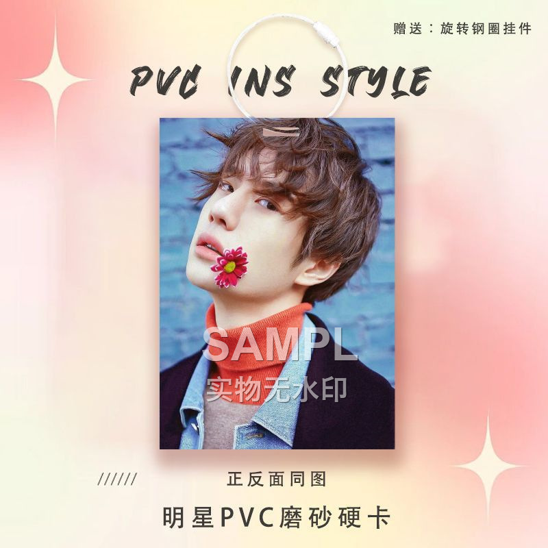 王一博応援周辺スター カード 参加証明書 PVC ハードカード キーホルダー 実店舗 スタンド スクールバッグ ペンダント|undefined