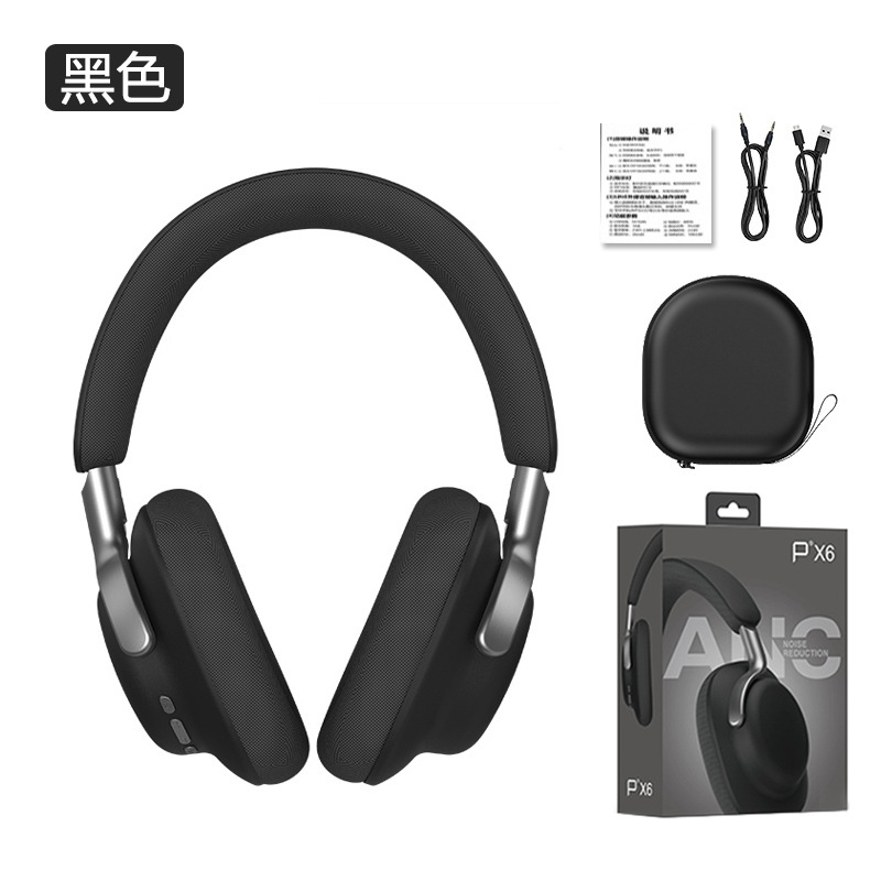 Nuevos auriculares inalámbricos Bluetooth de absorción transfronteriza ANC auriculares desmontables auriculares deportivos de reducción de ruido móvil general 6.0