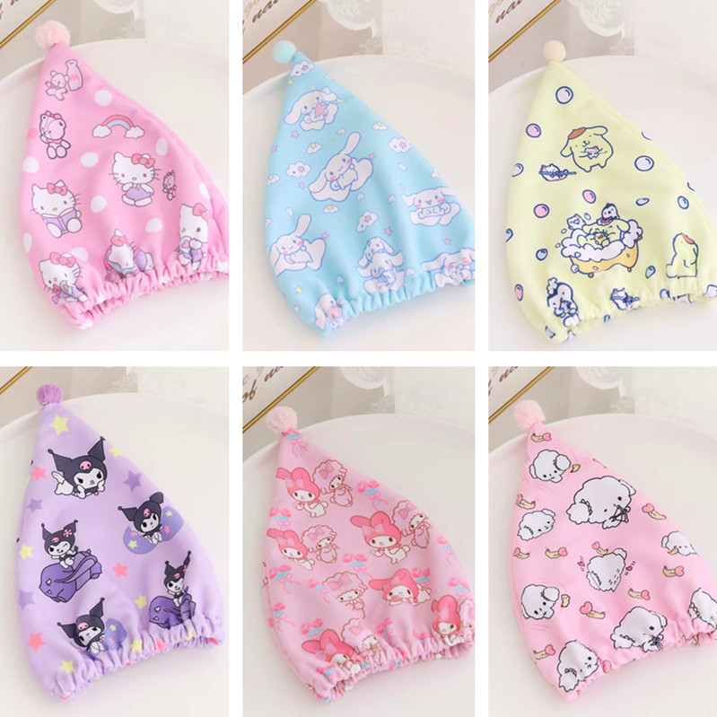 Kulomi breast absorbent quick-drying bath towel bath skirt bathrobe hair dryer cap shower cap hot spring swimming beach towel children