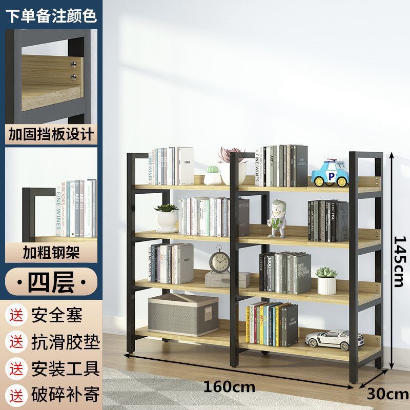 Estante de libros estante de piso estante de exhibición estante de exhibición multicapa estante de exhibición estante de exhibición de estudio estante de exhibición de pared ornamental hecha a mano