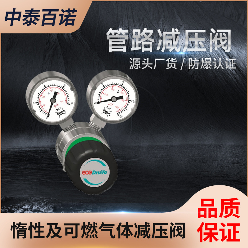 德国GCE DRUVA 捷仪LMD 500/530管路减压阀 惰性及可燃气体减压阀