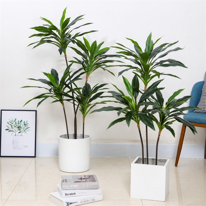 熱売シミュレーション緑植ビロード鉢植え北欧風室内客間装飾植物置物屋外着地盆栽|undefined