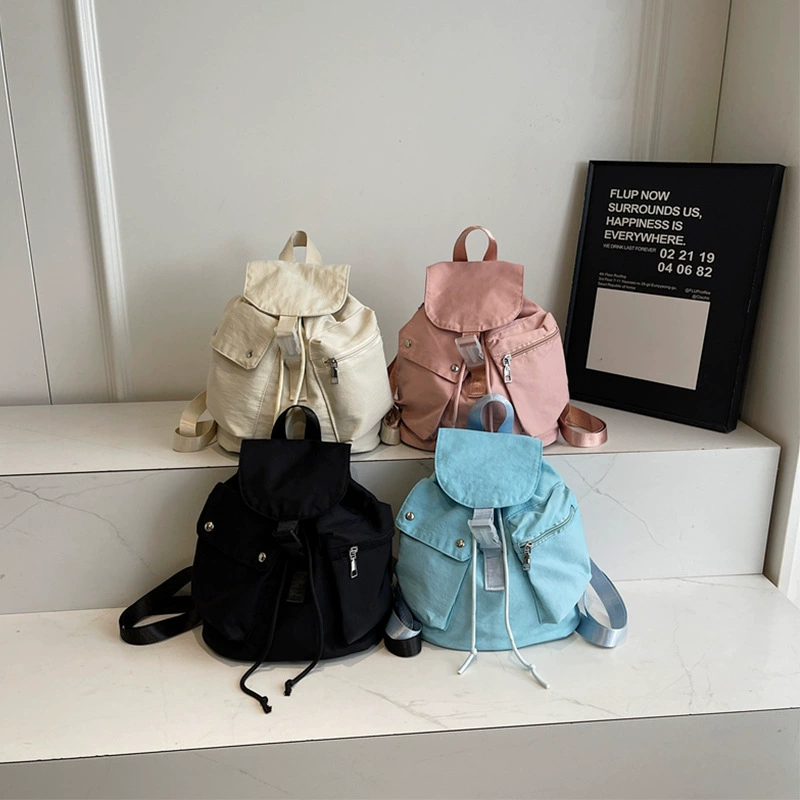 Universal capacious travel bag, shoulder bag, summer backpack for leisure