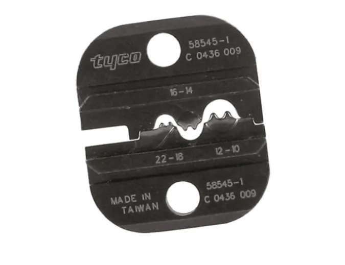 TE Connectivity 58545-1 压接模具 压接接线端子和接头, 22AWG