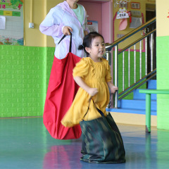 Kindergarten jumping bag children's sensory training equipment early education parent-child games adult extended sports kangaroo jumping bag