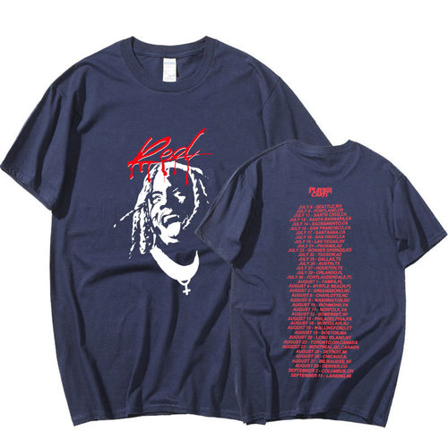 Playboi Carti Music Album Whole Lotta Red Print T-shirt Men