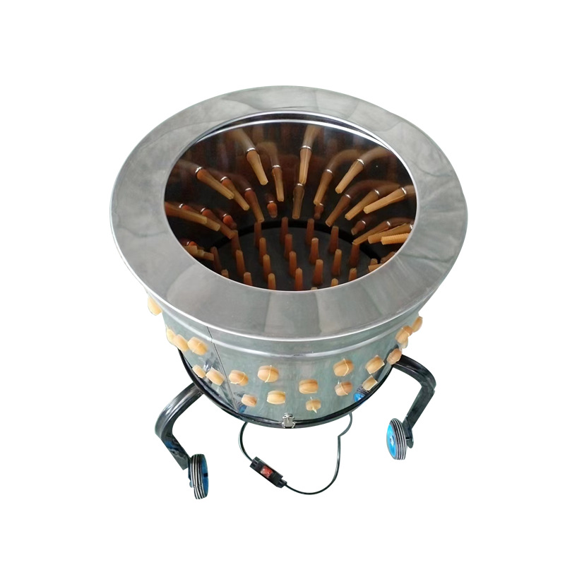Máquina de depilación portátil para aves de corral de gallina de acero inoxidable automático doméstico depilación rápida equipo de depilación depilación