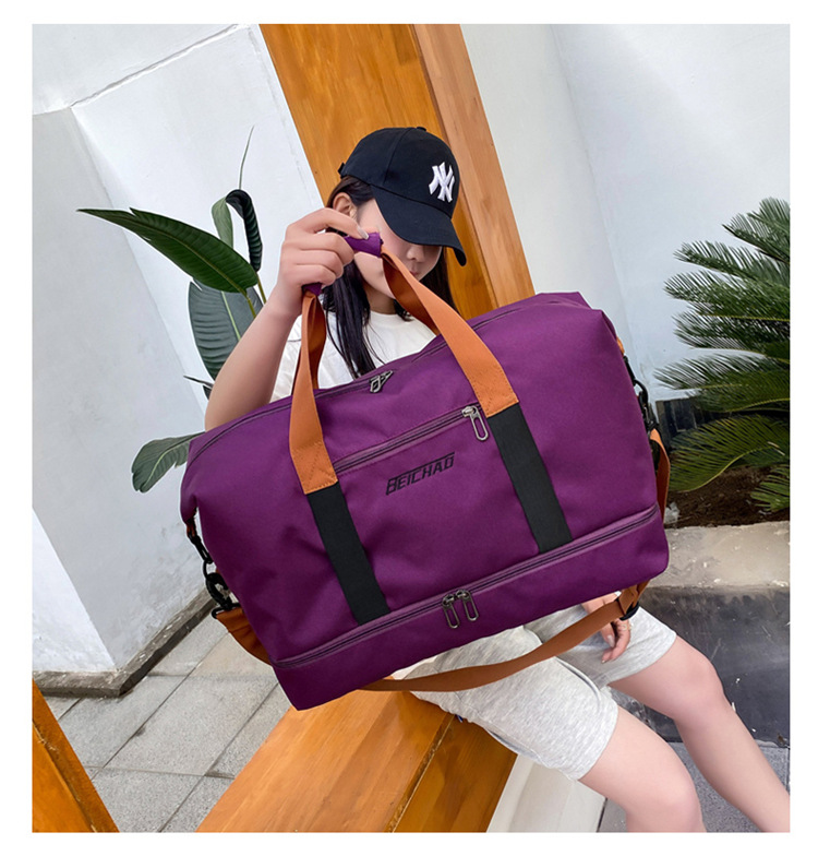 New style travel bag Korean portable shortdistance travel luggage bag large capacity gym bagpicture38