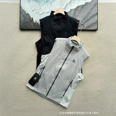 KAIL凯乐石棉服马甲户外运动登山徒步男款立领无袖棉马甲