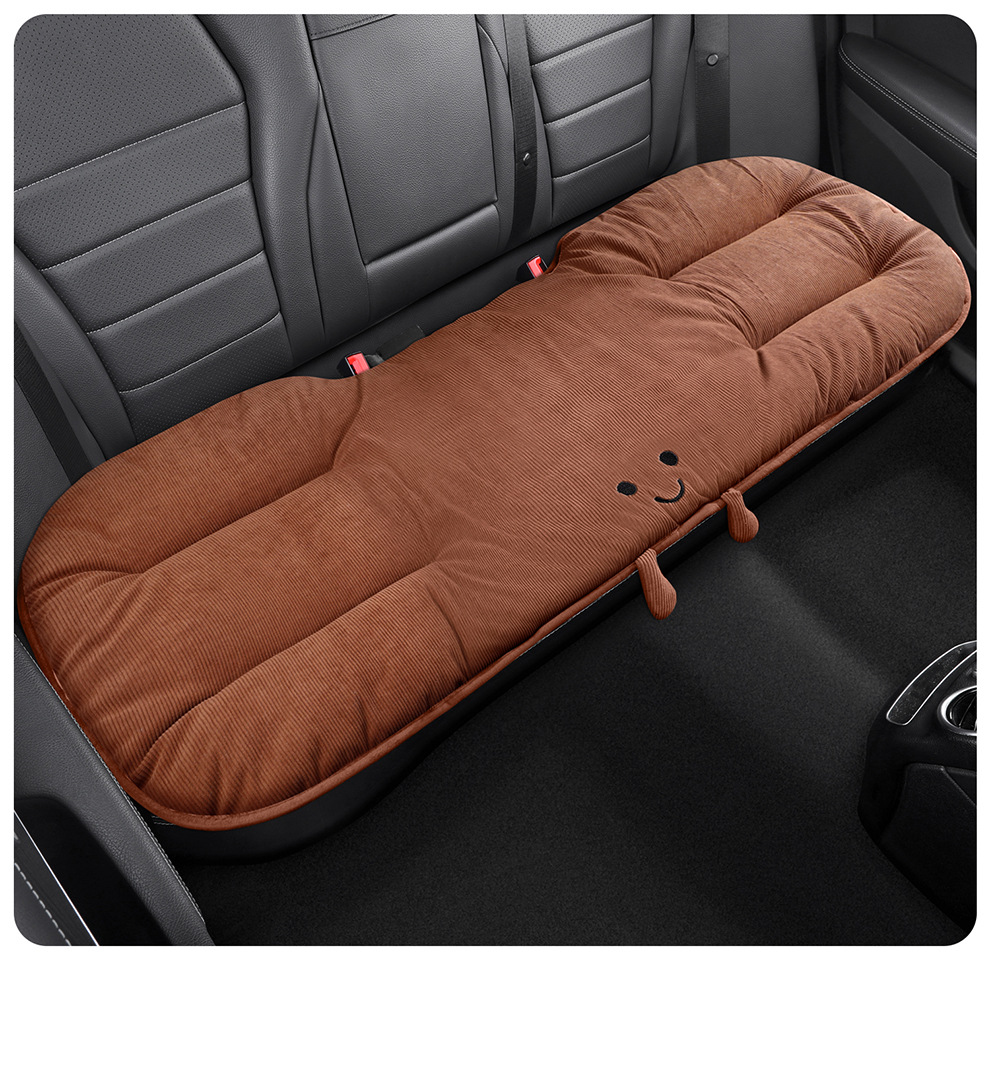 Car Seat Cushion Winter Warm Universal Seat Pad for Driver's Seat, Single Piece down Cushion for Rear Seat, Light Luxury High-End Feel